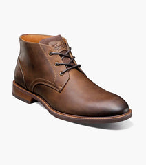 Lodge Plain Toe 3-Eye Chukka Boot