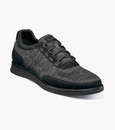 Launch Knit Elastic Lace Moc Toe Slip On