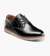 Vibe Jr. Boys Elastic Lace Plain Toe Oxford