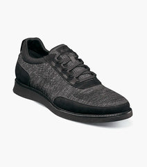 Launch Knit Elastic Lace Moc Toe Slip On