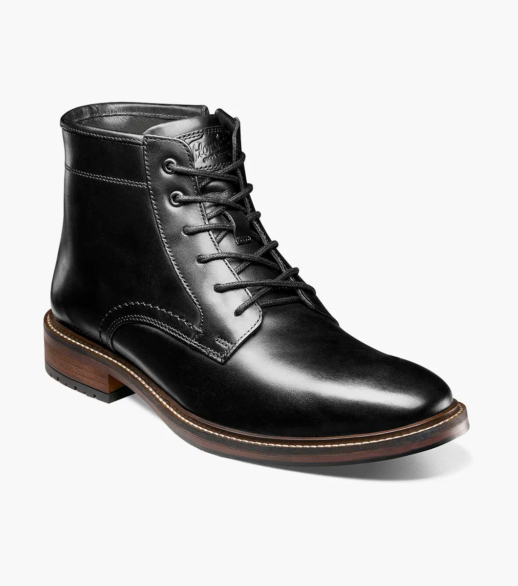 Forge Plain Toe Lace Up Boot