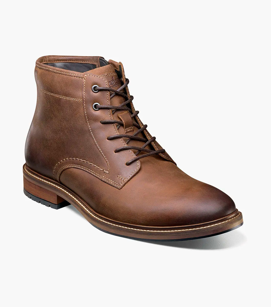 Forge Plain Toe Lace Up Boot