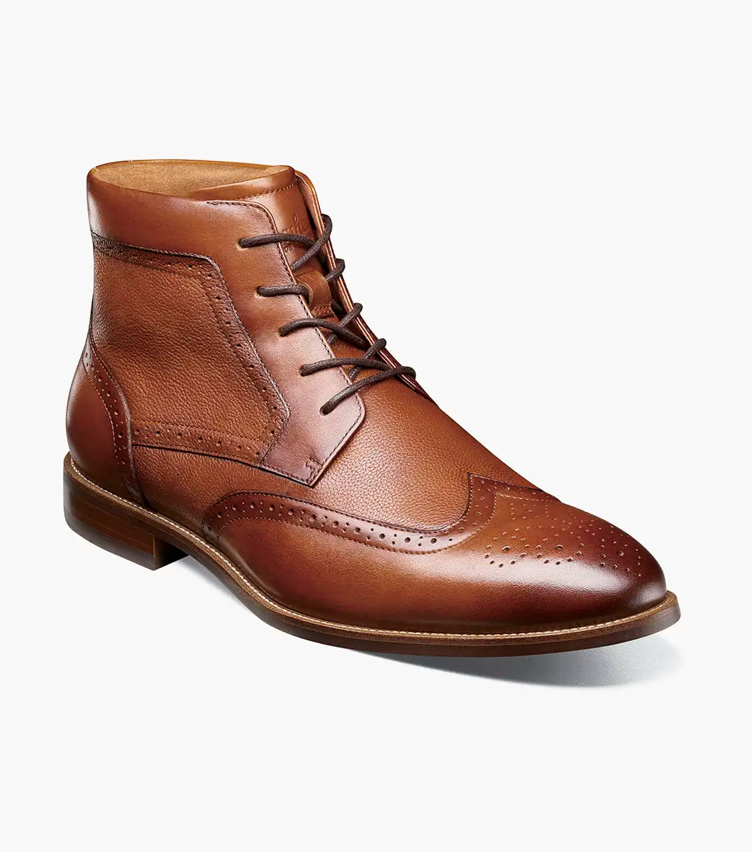 Rucci Wingtip Lace Up Boot