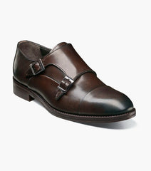 Benton Cap Toe Double Monk Strap