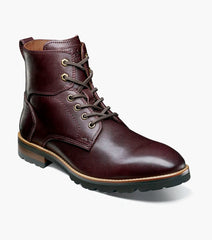 Renegade Lux Plain Toe Lace Up Boot